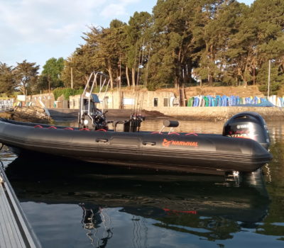 Sortie peche en bateau en mer en Bretagne - Morbihan